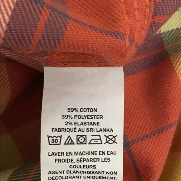 L.L. Bean‎ Men's Traditional Fit BeanFlex All Season Plaid Flannel Shirt M Reg - Picture 8 of 8